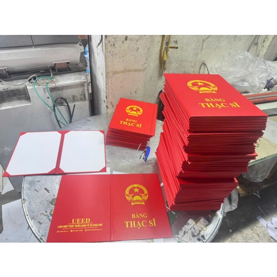 Gia Công Bìa Mạ Vàng Luận Văn Thạc Sĩ Chuyên Nghiệp 