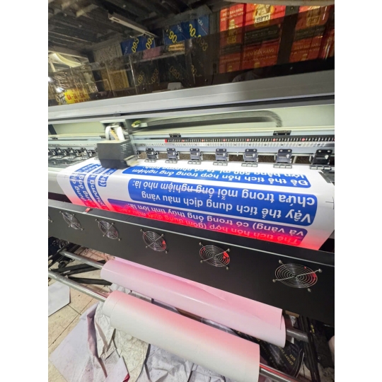 In banner khổ lớn – rõ nét – không lem màu – giá cạnh tranh.