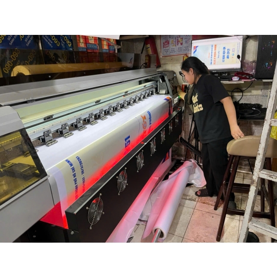 In bạt đẹp – màu chuẩn – không vỡ nét.